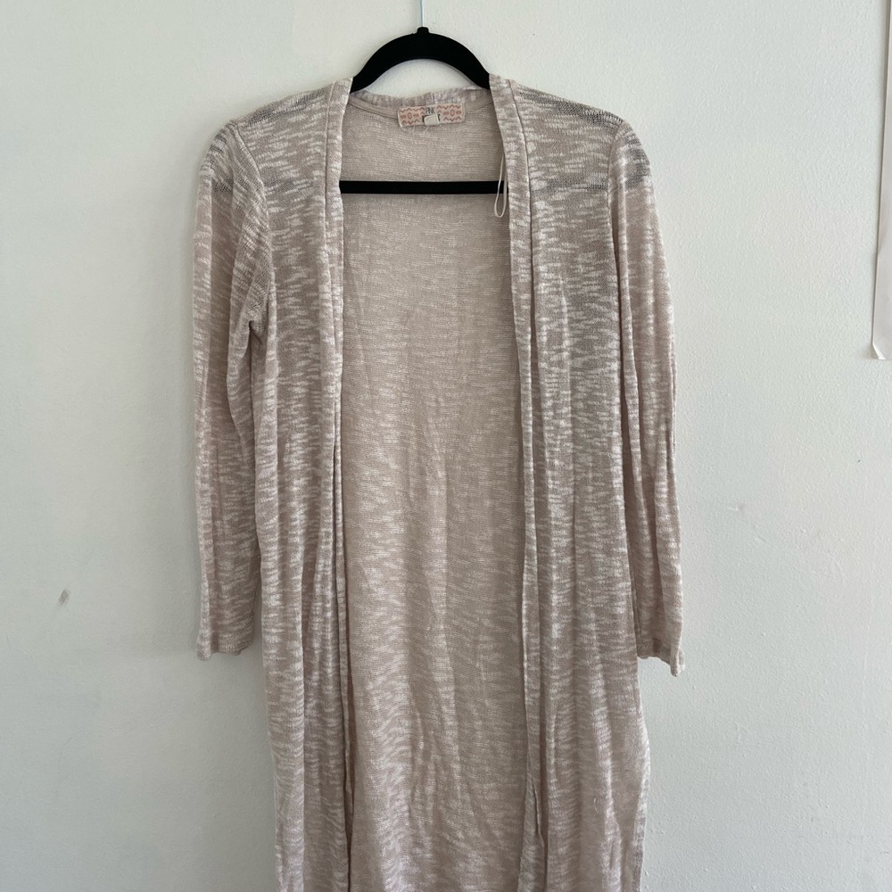 Long Duster Cardigan